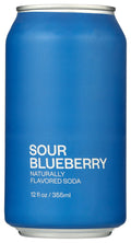 Sour Blueberry Naturally Flavored Soda