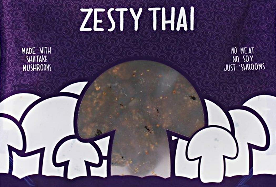 Zesty Thai Flavor (Meat-free) Mushroom Jerky