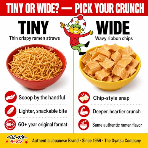 Baby Star Crunchy Ramen Tiny (Red Chili)