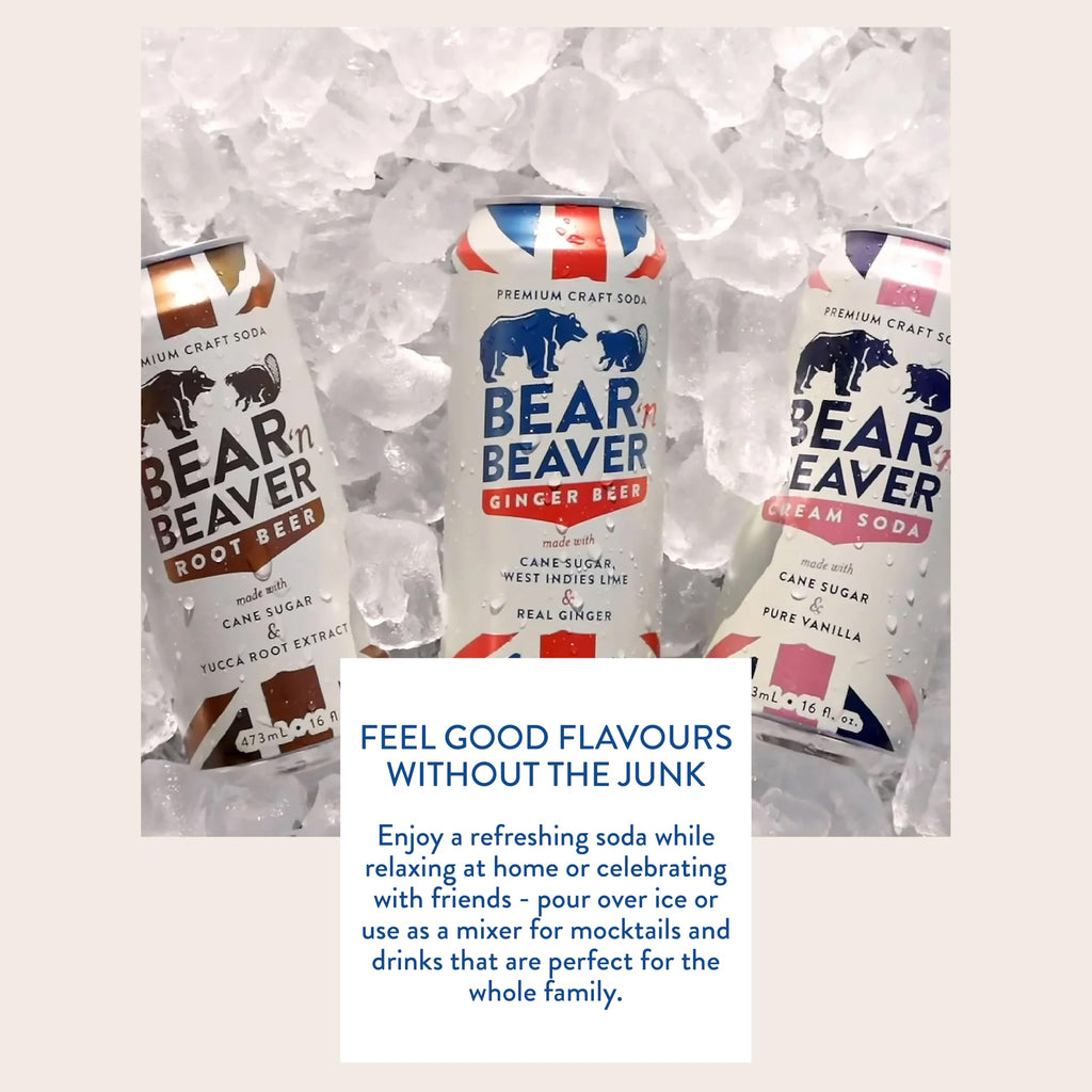 Assorted Flavors Cans Craft Soda