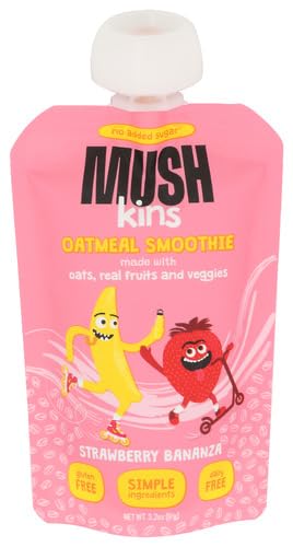 Mush1 Oat Strawberry Banana Smoothie
