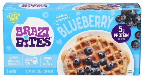 Bites Blueberry Waffles Homestyle (2-Pack)