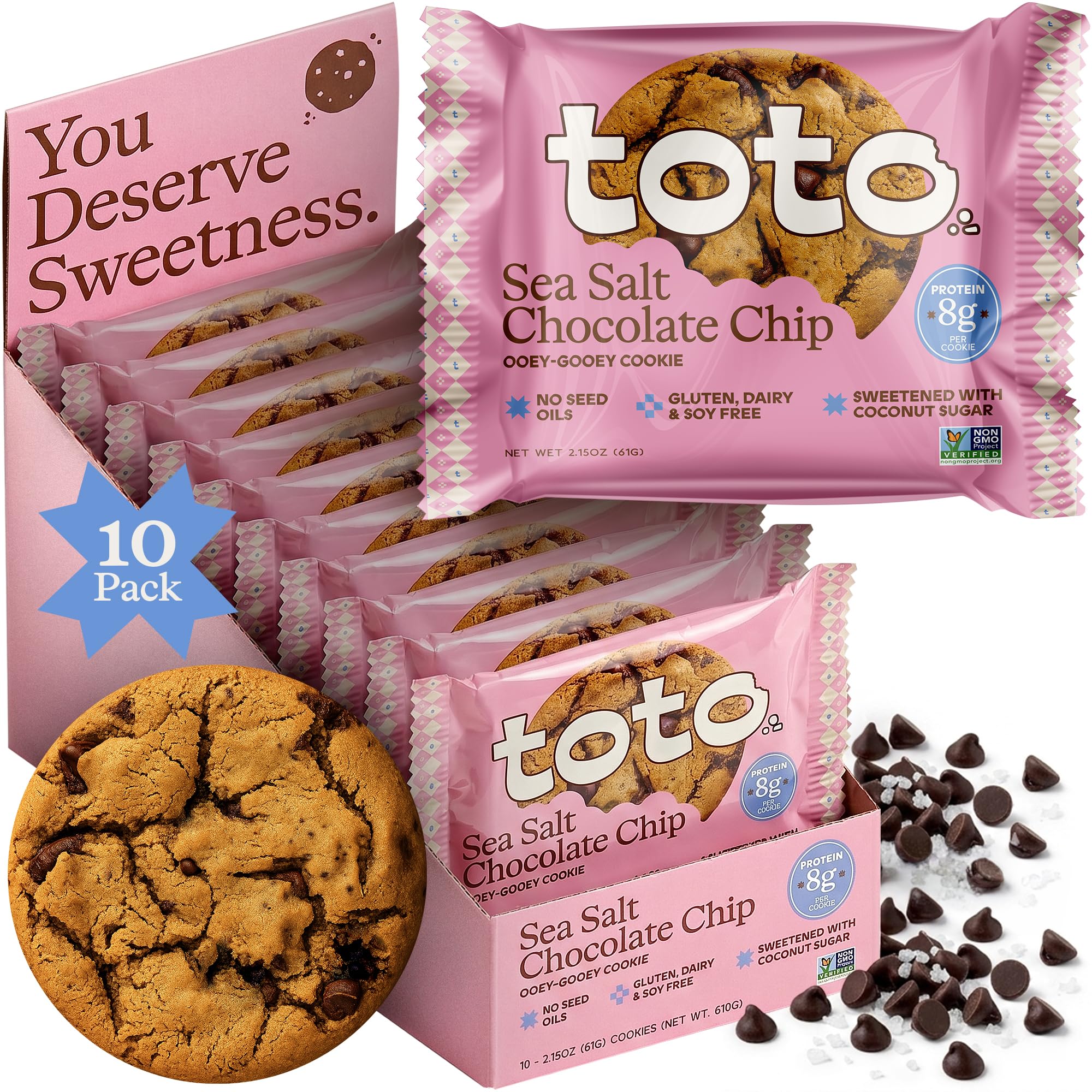 Individually Wrapped Protein Cookies