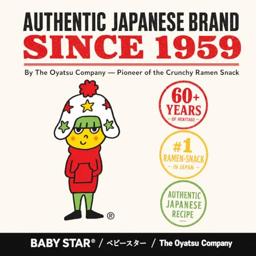 Baby Star Crunchy Ramen Tiny (Red Chili)