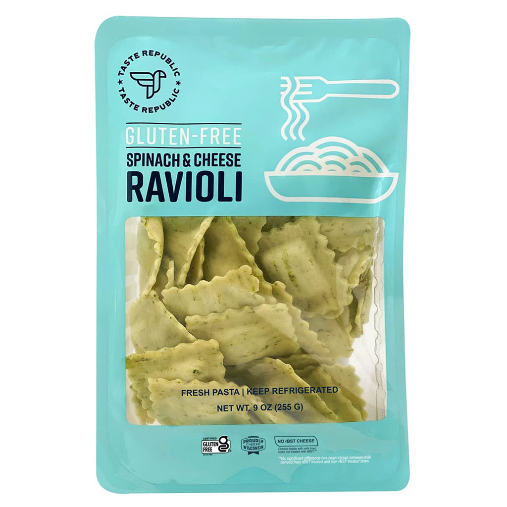 Spinach and Cheese Ravioli Cooks in Just 3 Minutes Fresh Pasta
