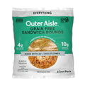 Outer Aisle Cauliflower Bread | Everything But The Carbs | Keto, Gluten Free, Low Carb Cauliflower 'Everything' Sandwich Breads | 12 Pack Brand: generic